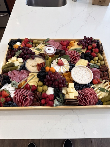 Fig Thyme & Olive charcuterie work