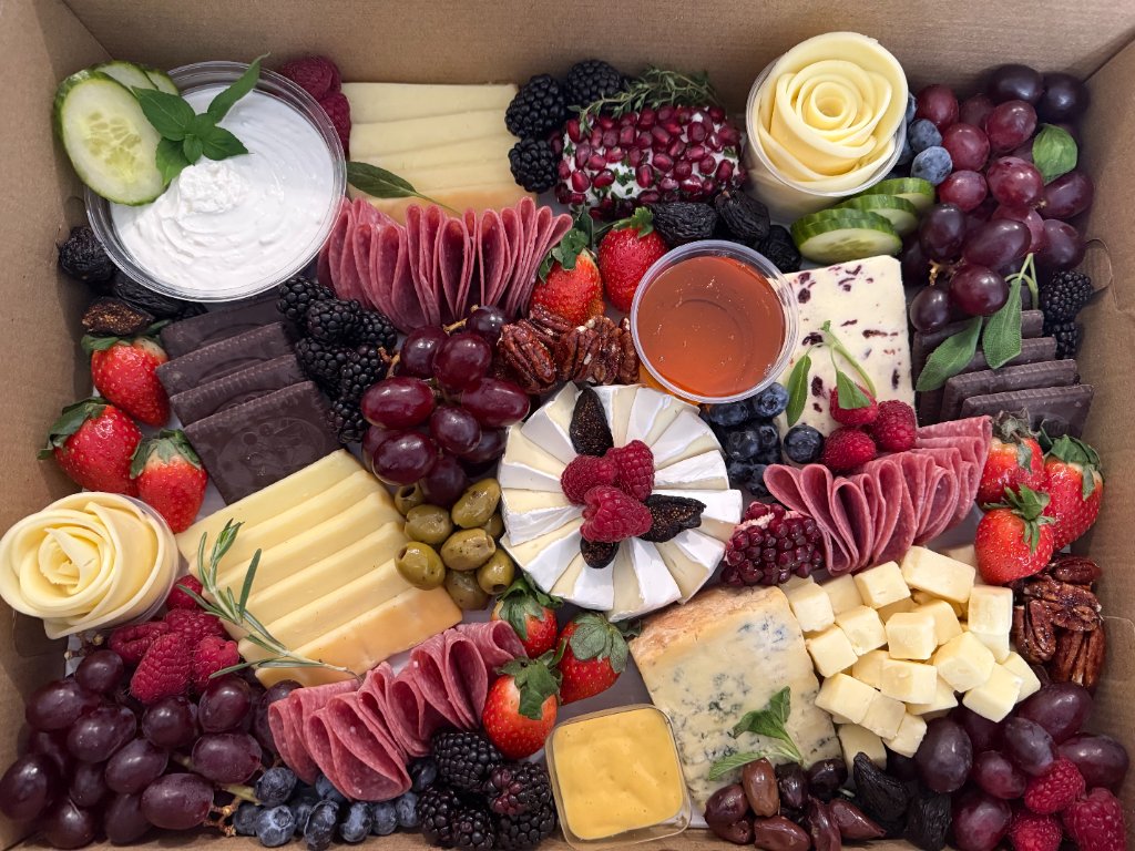 Fig Thyme & Olive charcuterie work