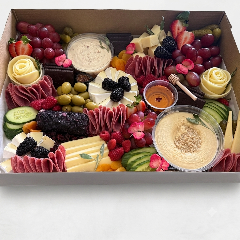 Fig Thyme & Olive charcuterie work