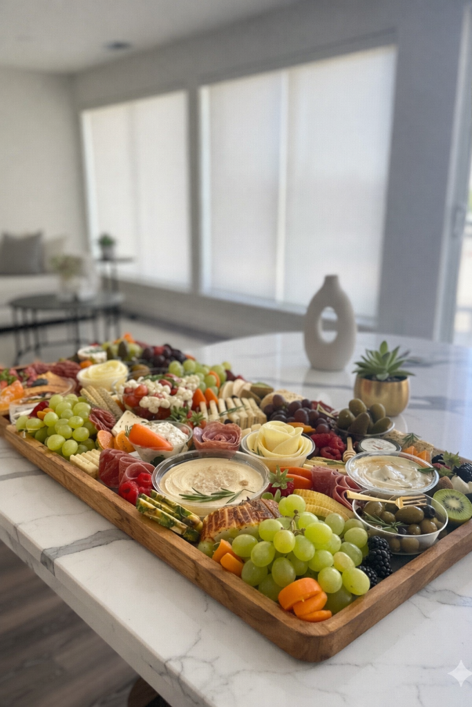 Fig Thyme & Olive charcuterie work