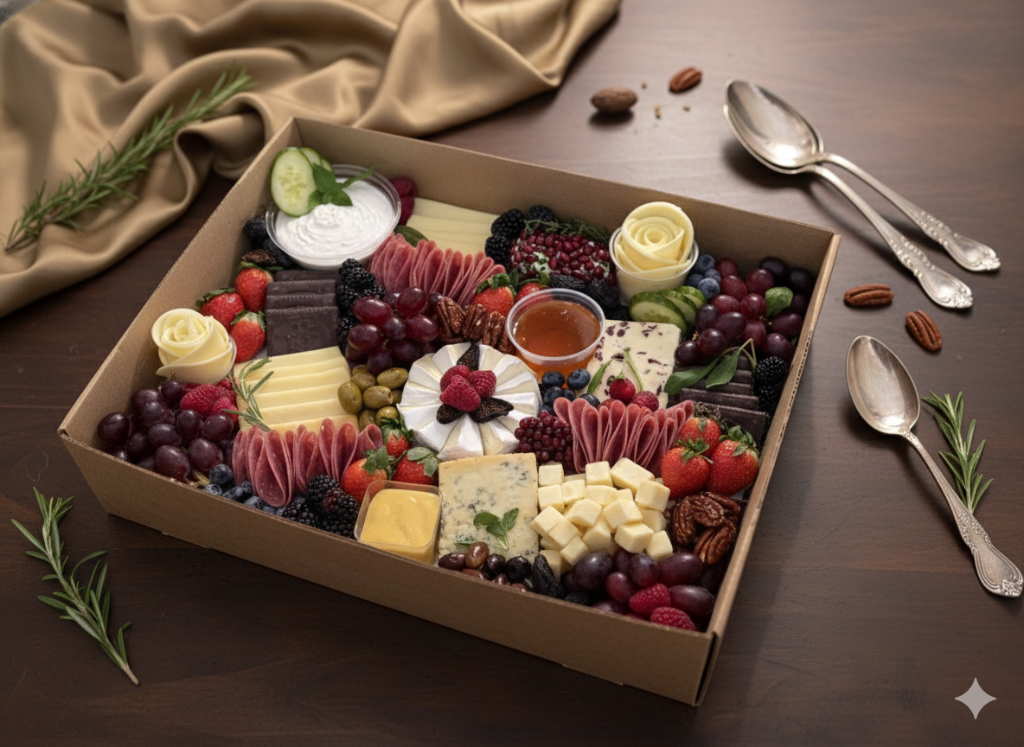 Fig Thyme & Olive charcuterie work
