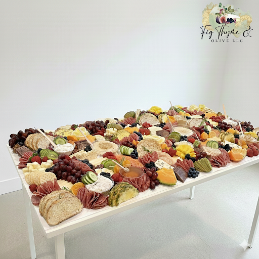 Fig Thyme & Olive charcuterie work