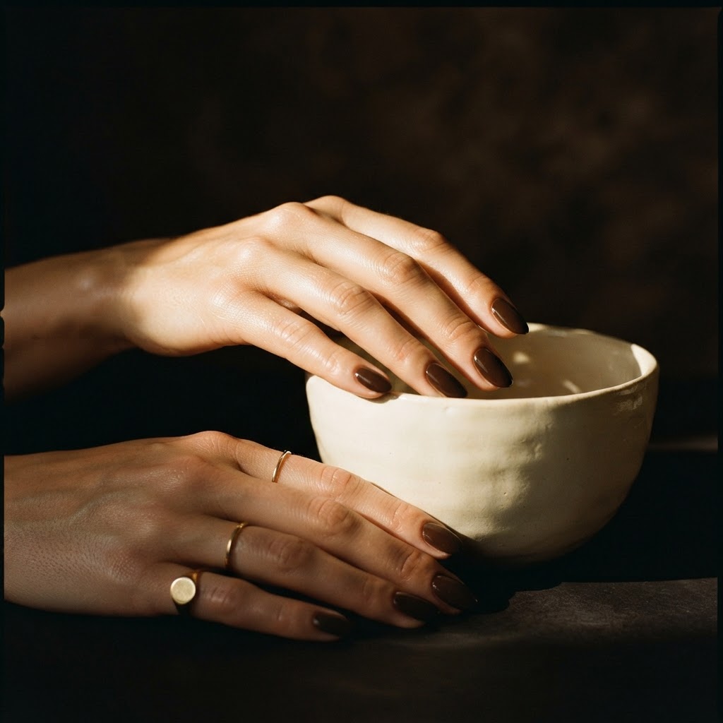 Espresso brown nail polish