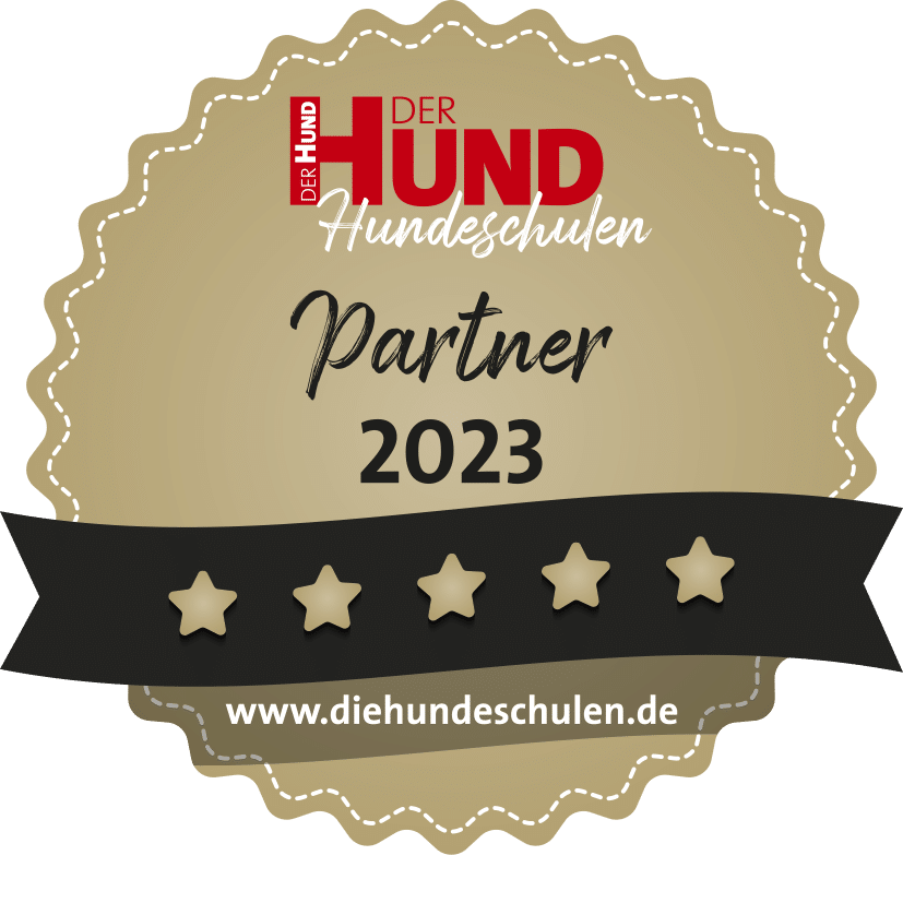 DER HUND Hundeschulen Partner 2023 Siegel
