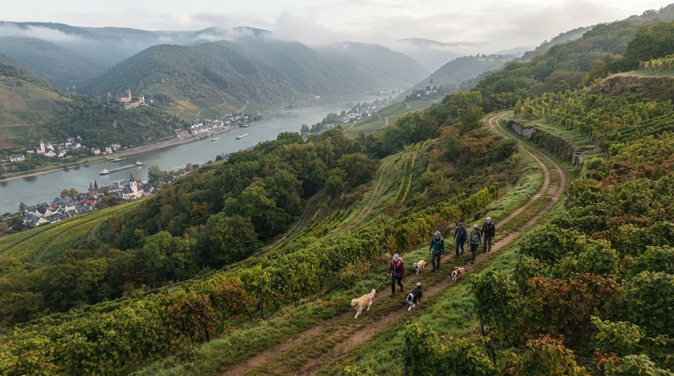 Wanderung mit Hund