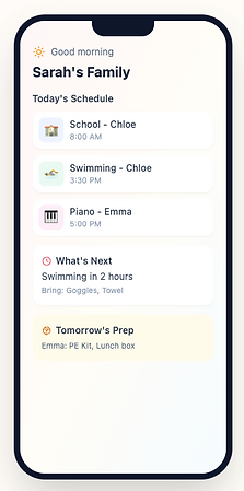FamlyApp family calendar