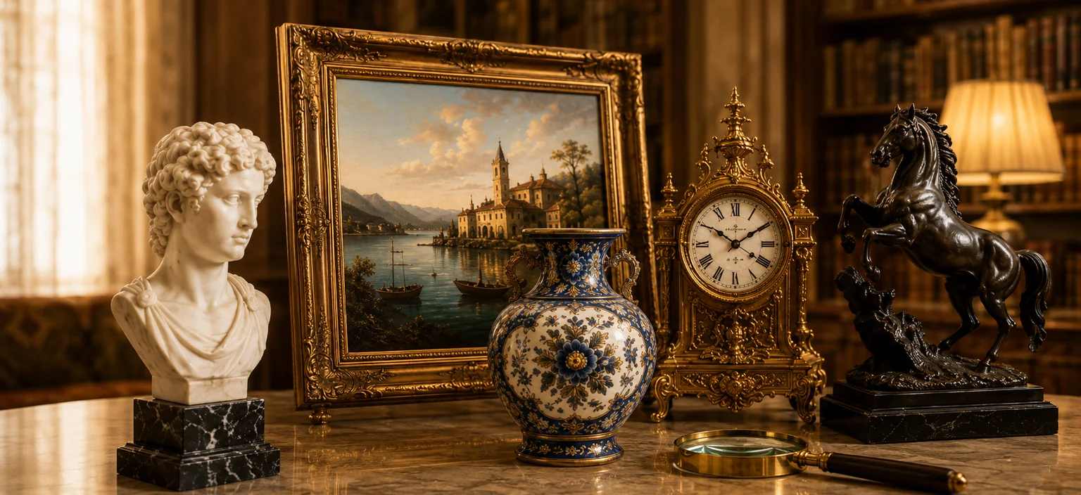 Art, Rare Collectibles & Antiques