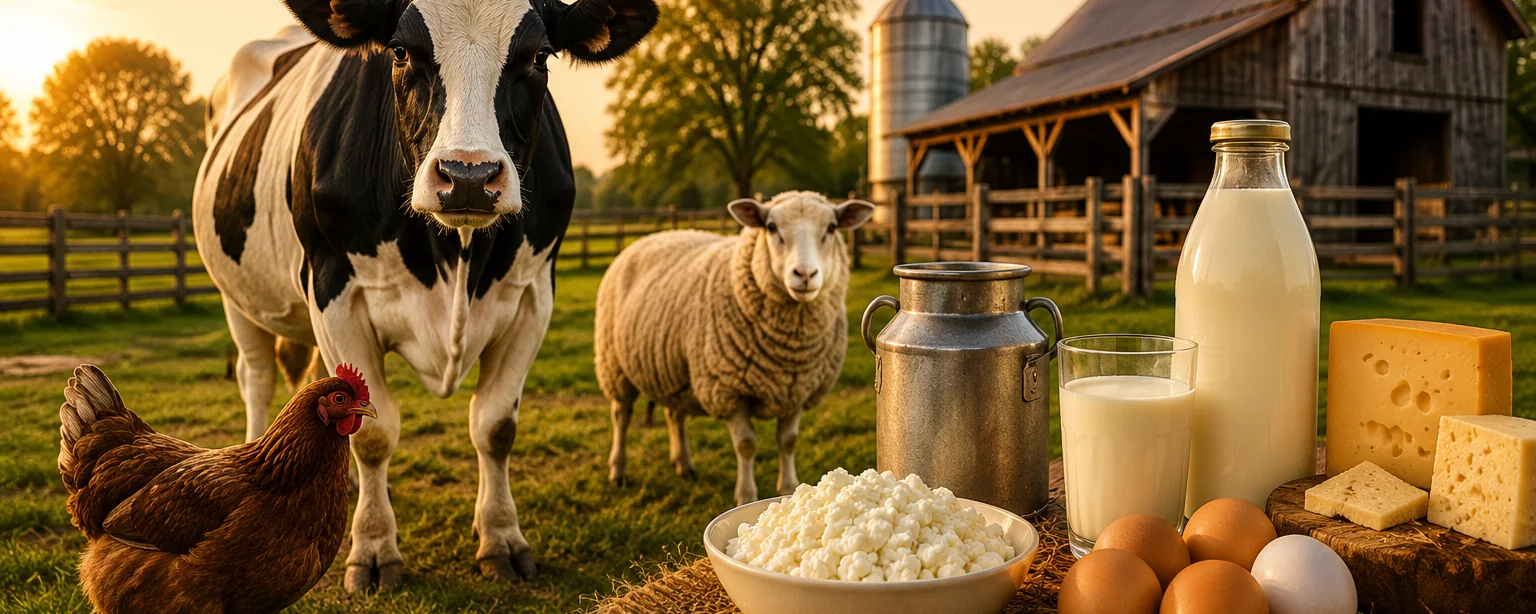 Farms, Livestock & Dairy Products