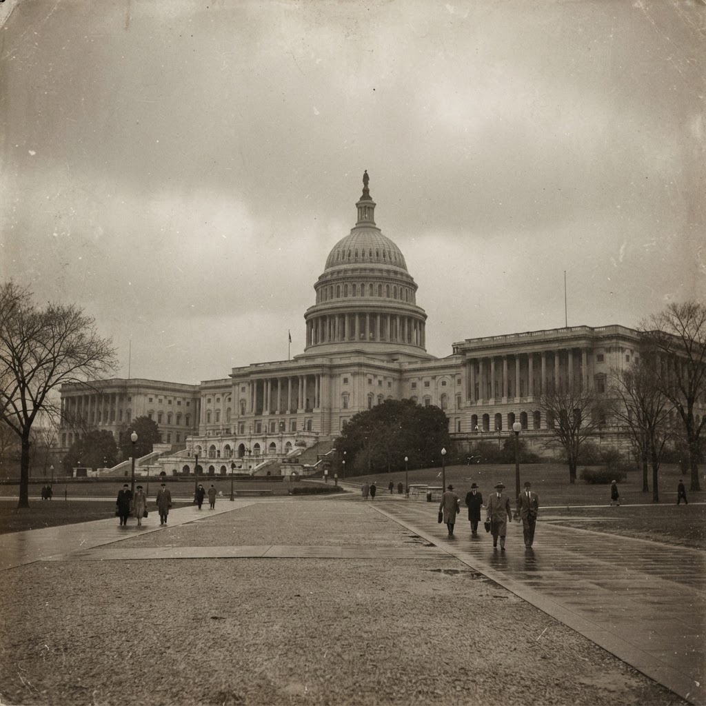 United States Capitol, vintage