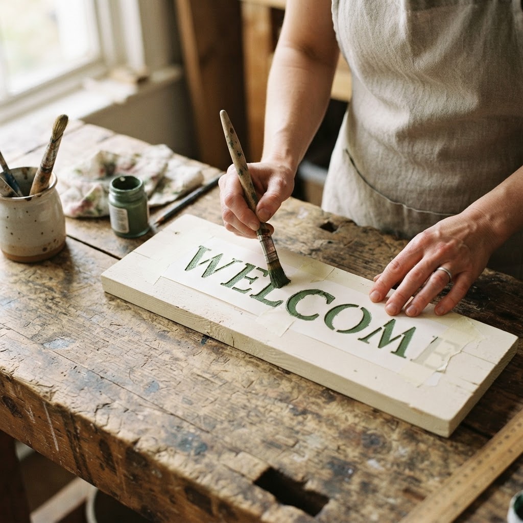 Step 5: Paint the Letters