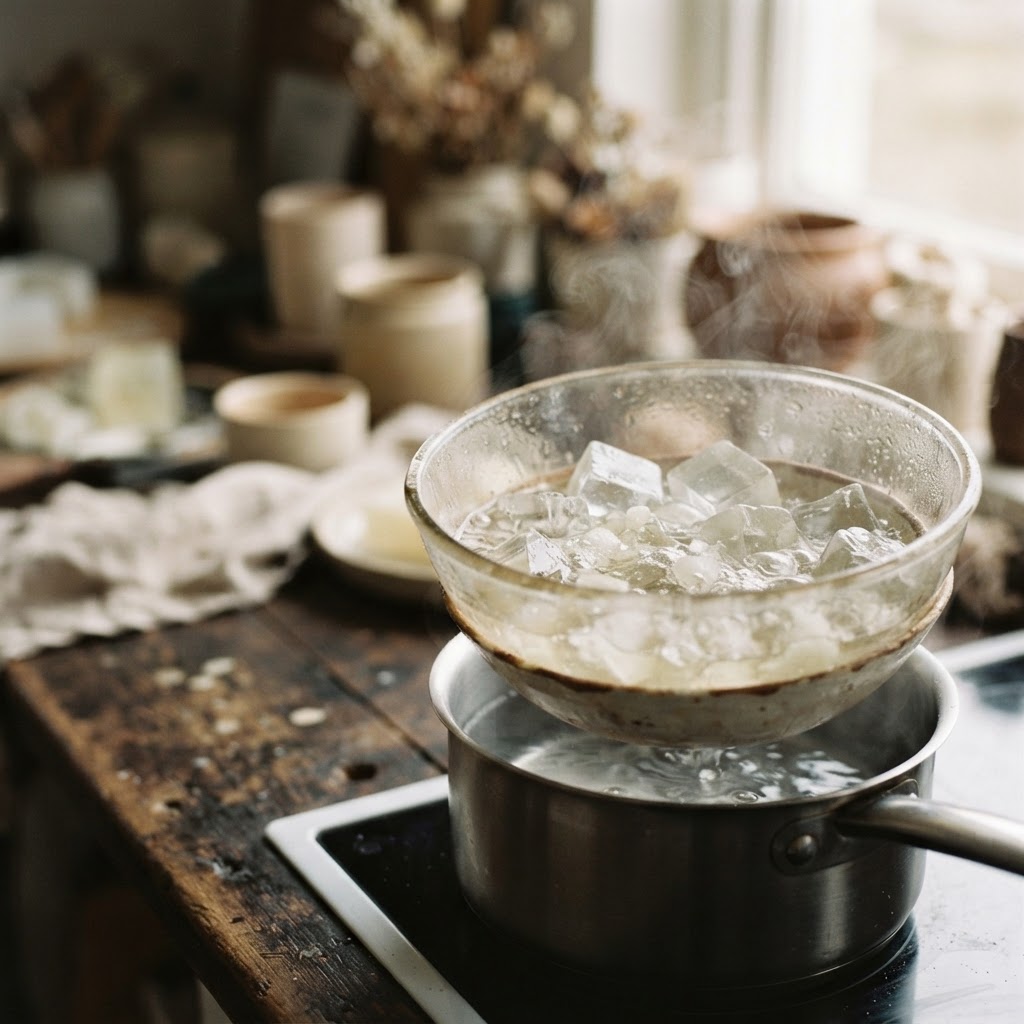 Step 2: Melt the Soap Base