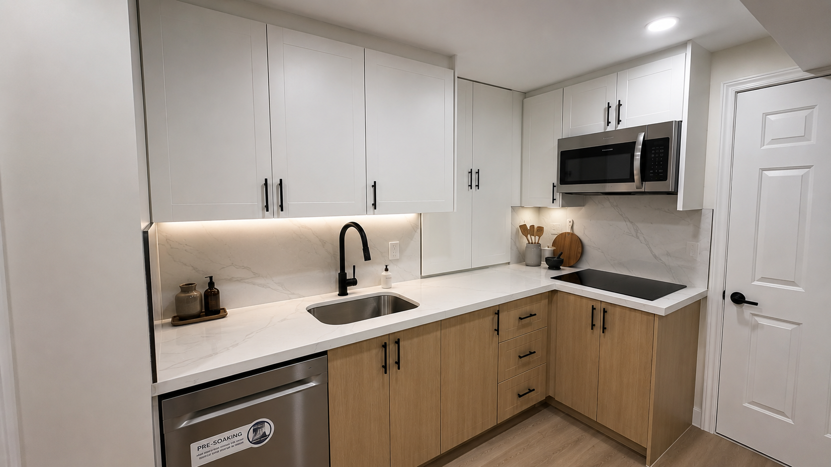 Basement Kitchenette Reno