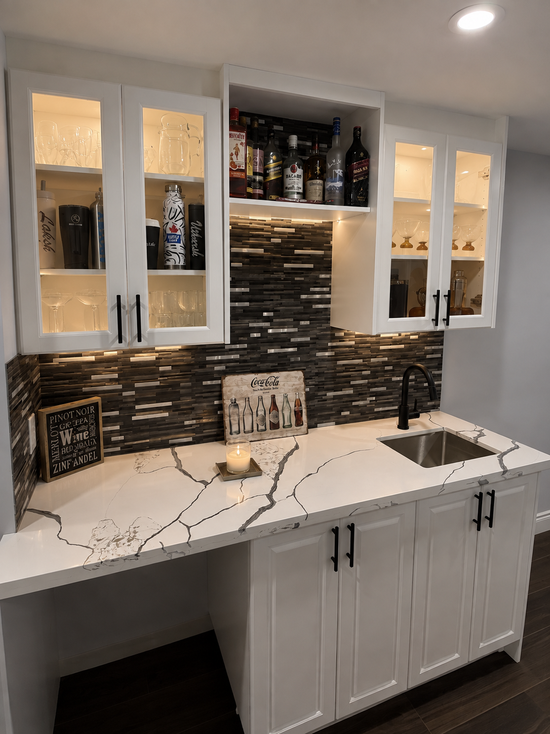 Basement Bar & Beverage Station