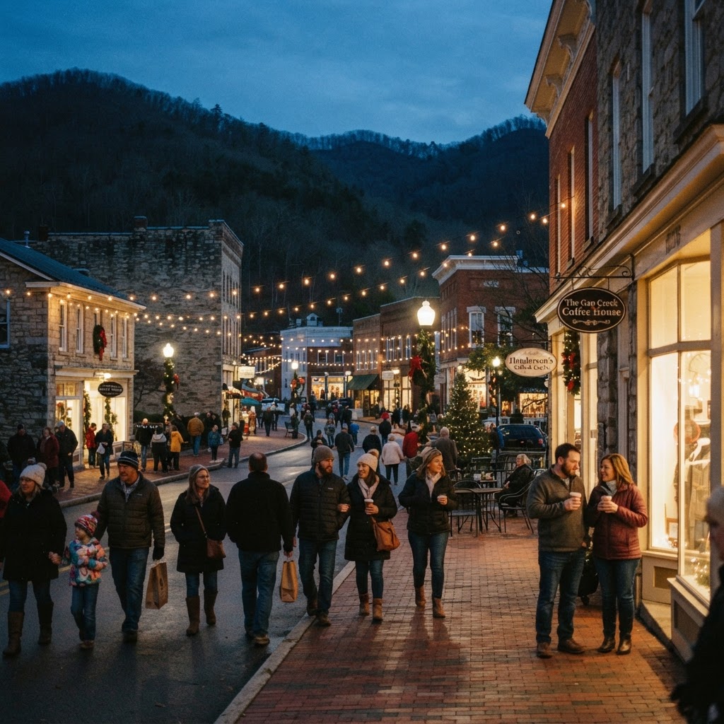 First Friday December: Stay Late to Eat & Shop
