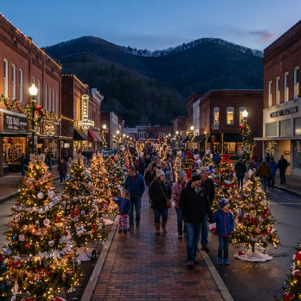 Tinsel Trail on the Avenue