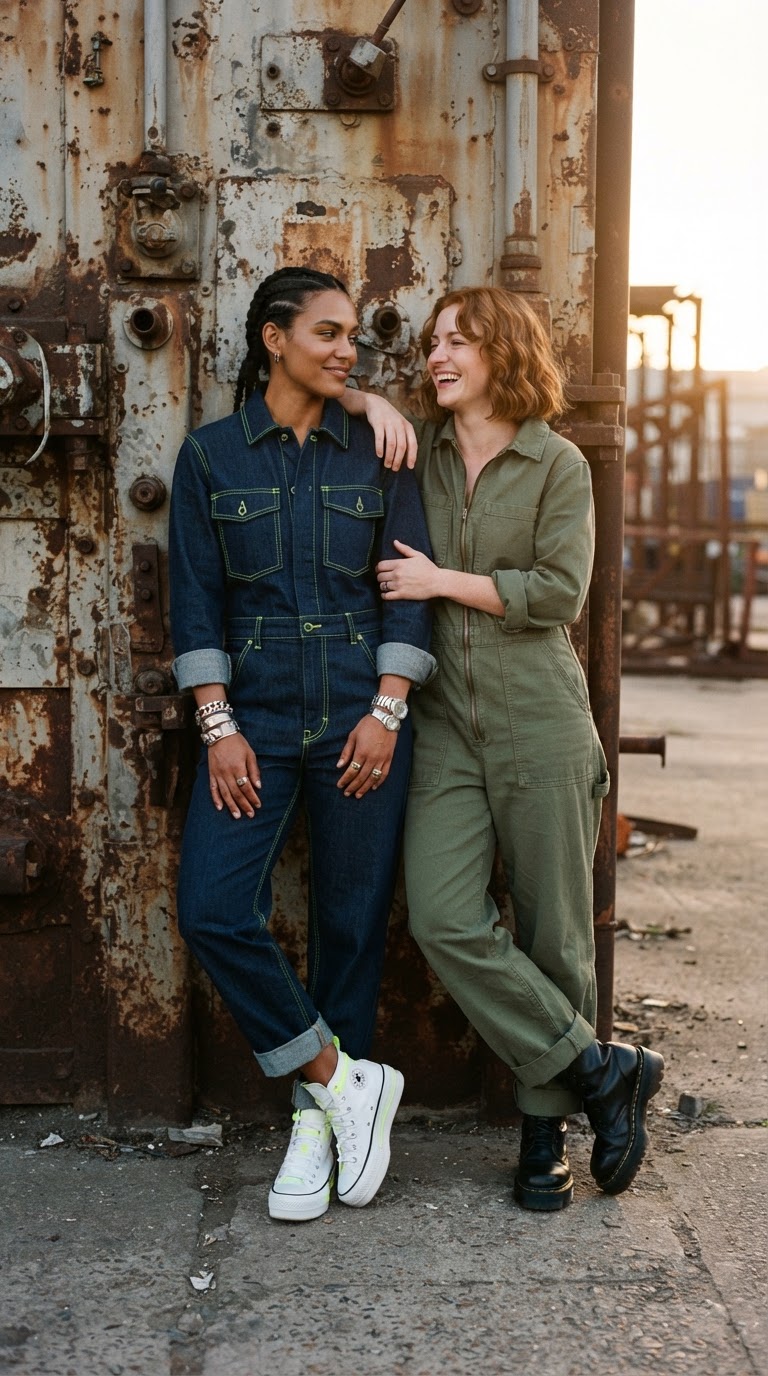The Utility Vanguard — gay pride outfit inspiration