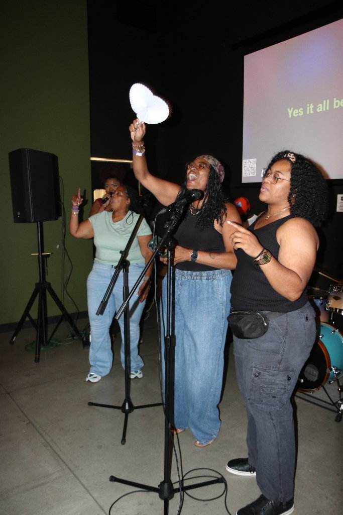 Gospel Karaoke moment 2