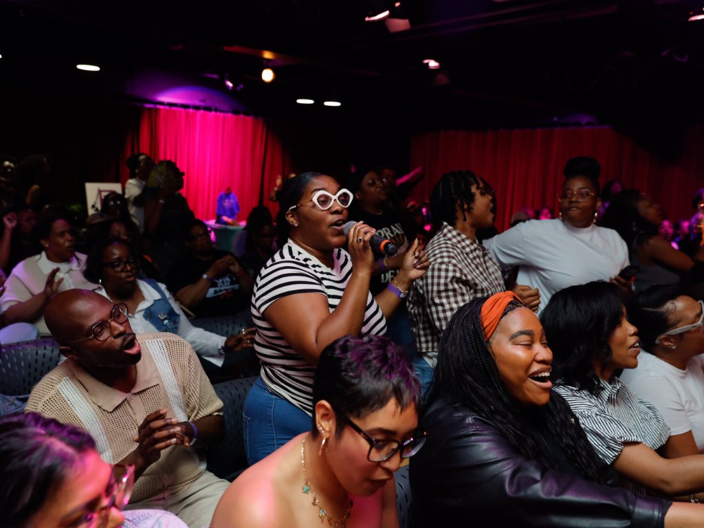 Gospel Karaoke moment 1