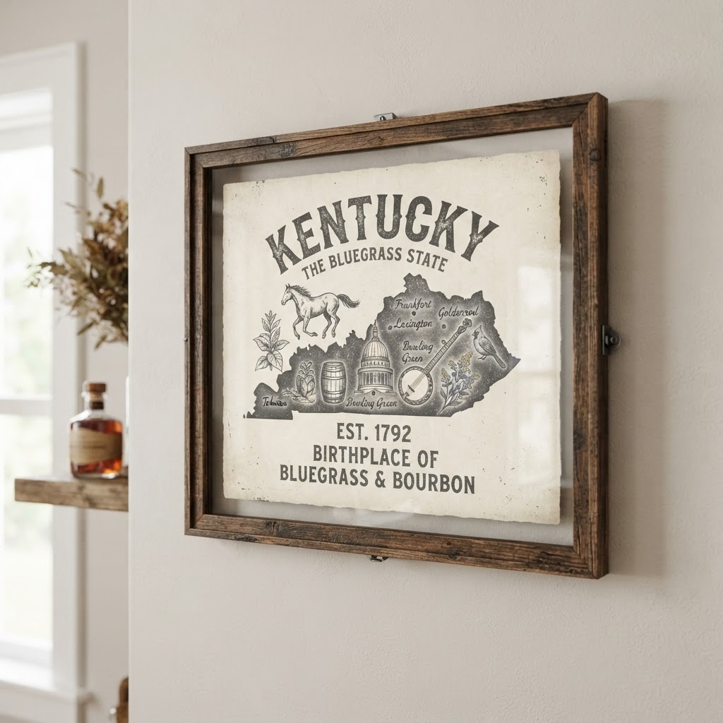 Kentucky Wall Art — Fort Knox KY shop pick