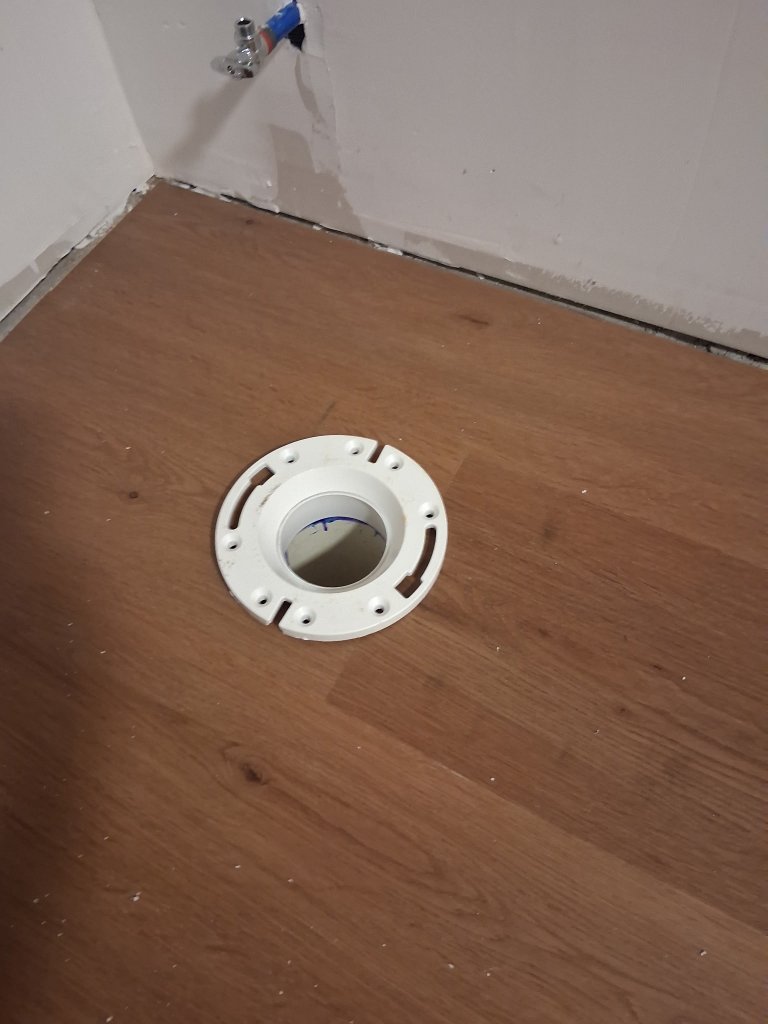 Toilet Flange Install