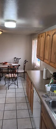 Full kitchen with dining nook