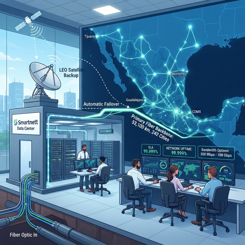 failover automatico con internet satelital leos: guía completa 2026