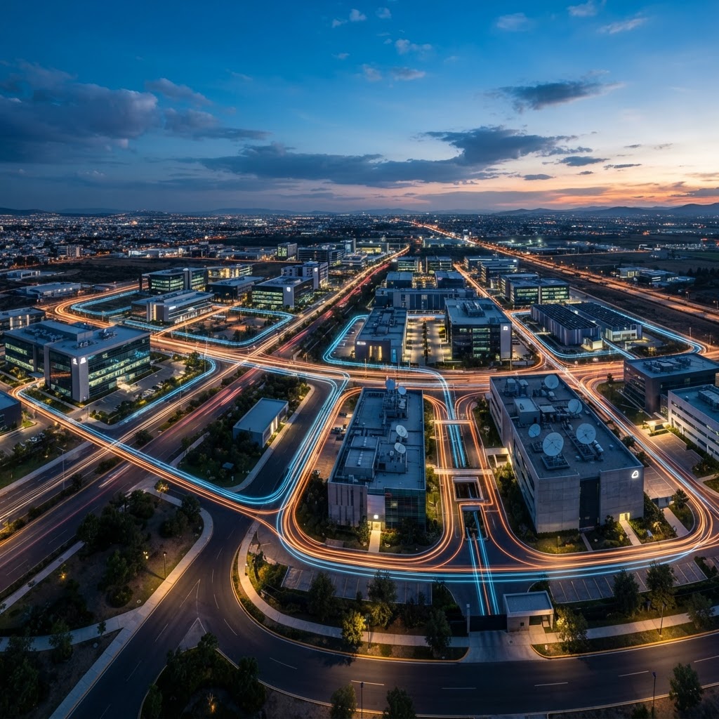 Proveedores de internet en parques industriales Querétaro 2026