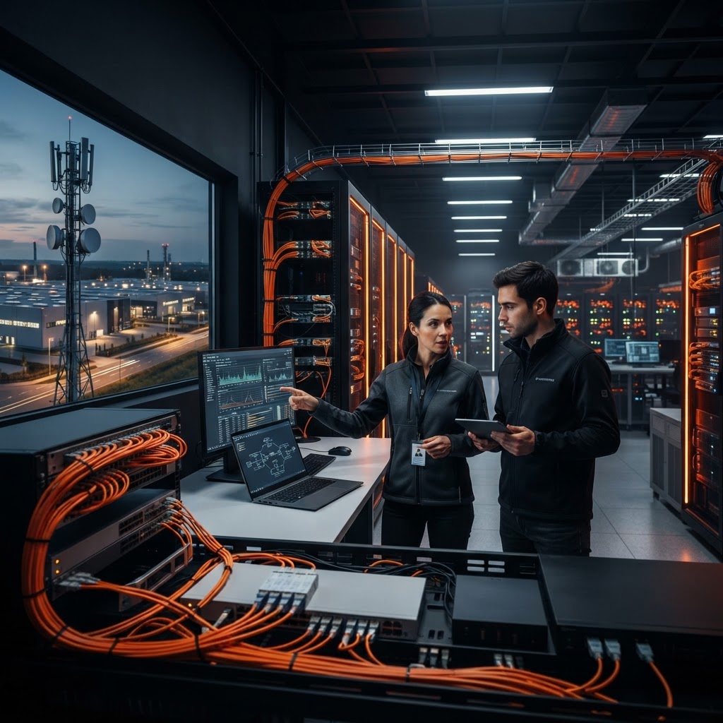 Internet de alta disponibilidad para parques industriales: guía completa 2026