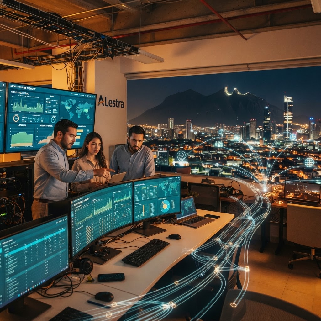 internet dedicado para nearshoring monterrey: guía completa 2026