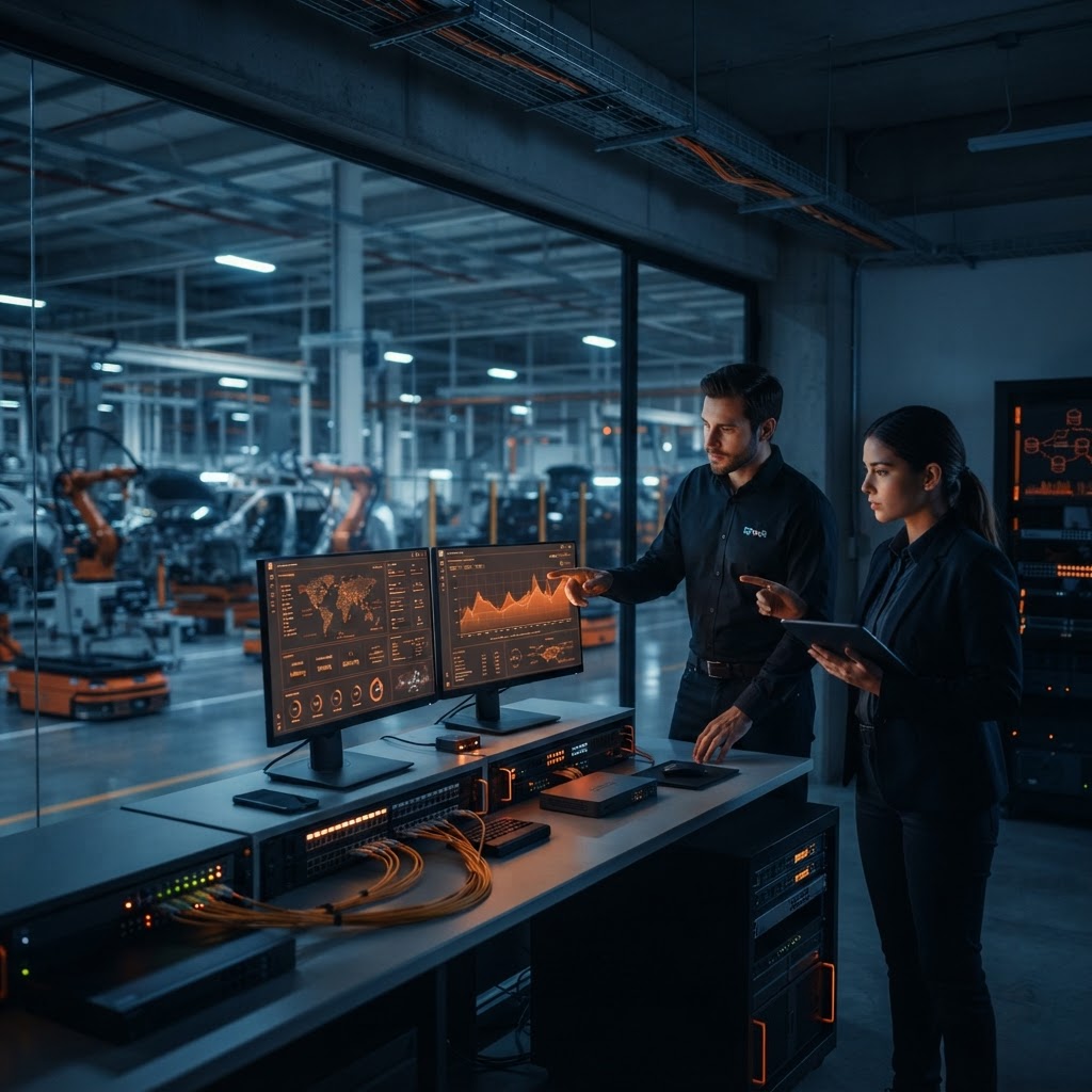 Internet dedicado para nearshoring automotriz: guía 2026