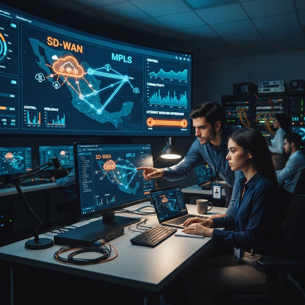 sd wan vs mpls para empresas mexicanas: guía 2026