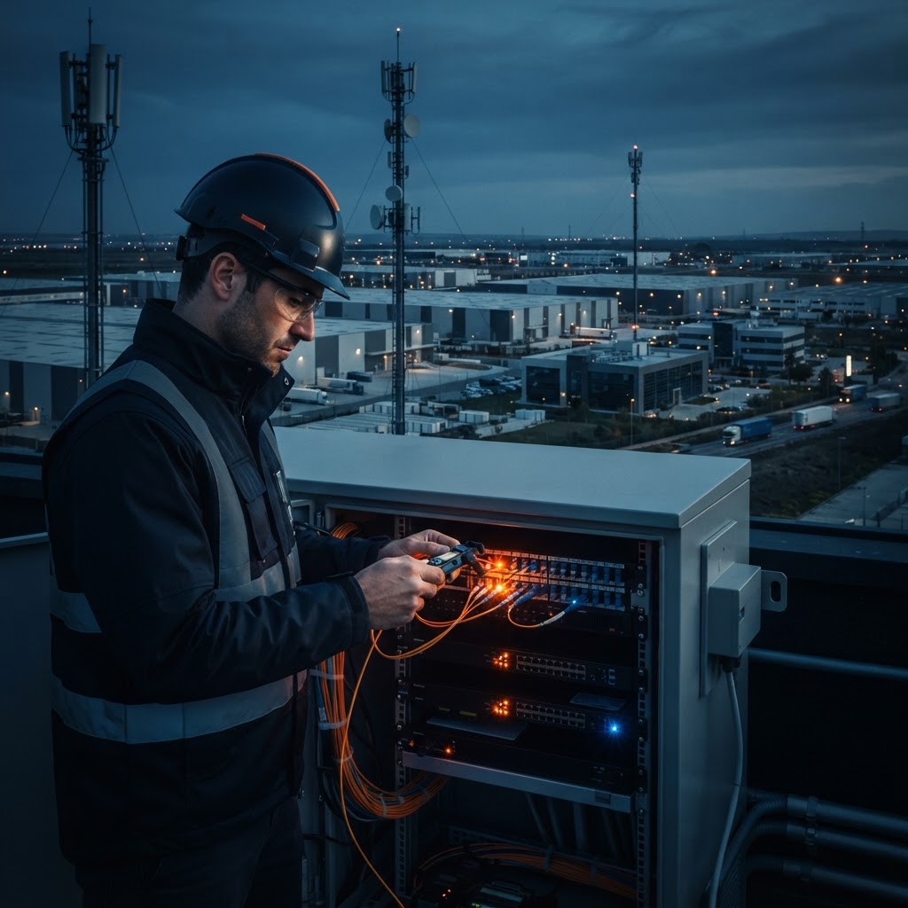 internet dedicado para parques industriales: guía completa