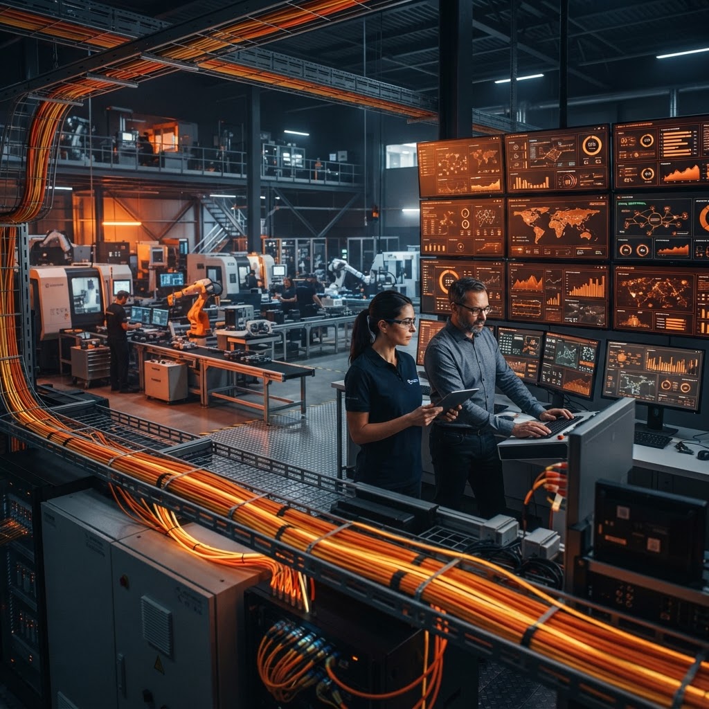 Dedicated internet for manufacturing: how to optimize your plant's uptime
