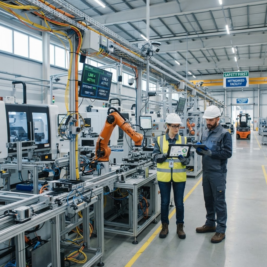 Industrial productivity and symmetric bandwidth in the public sector