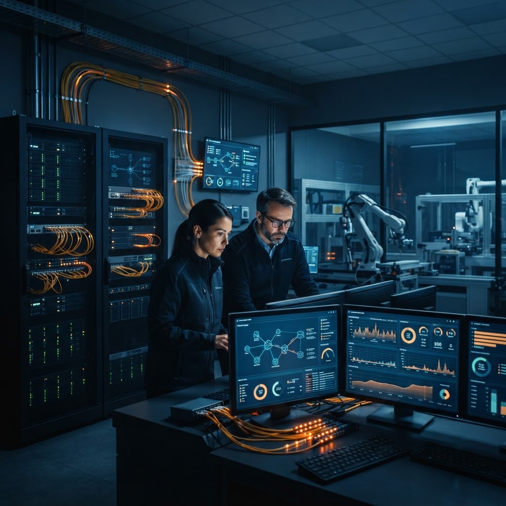 internet dedicado para automatizacion industrial iot: guía 2026