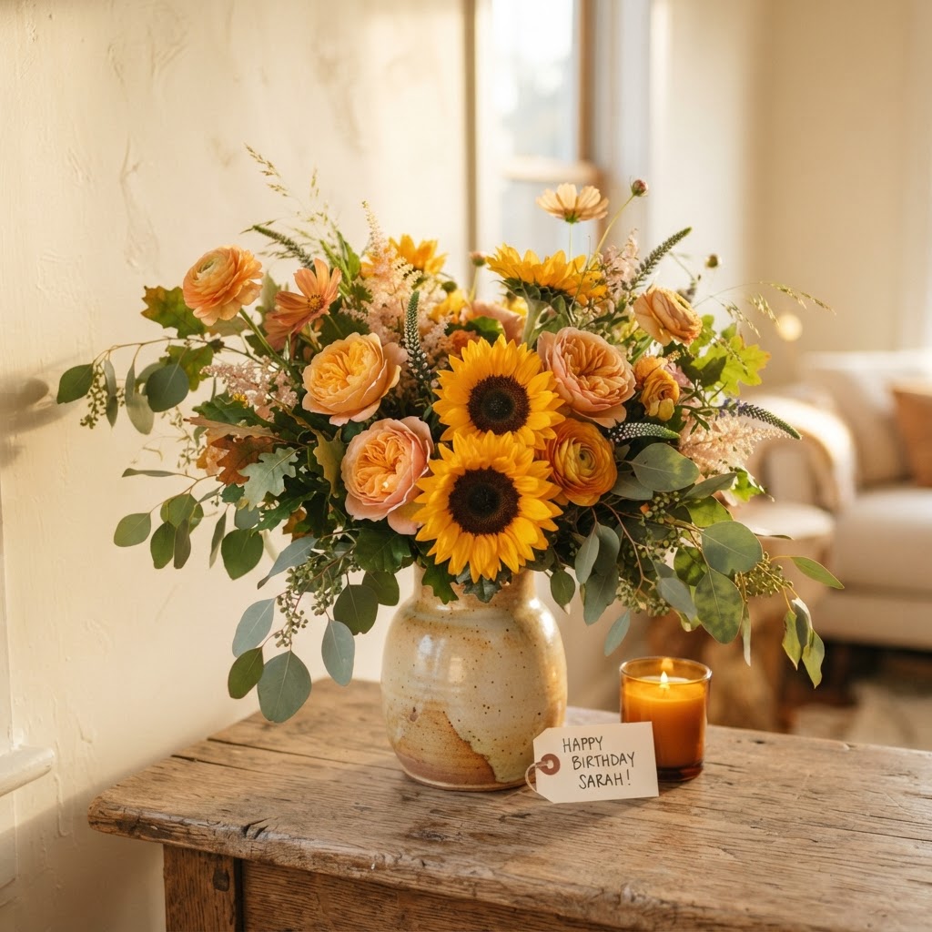 Golden Hour Birthday Bloom