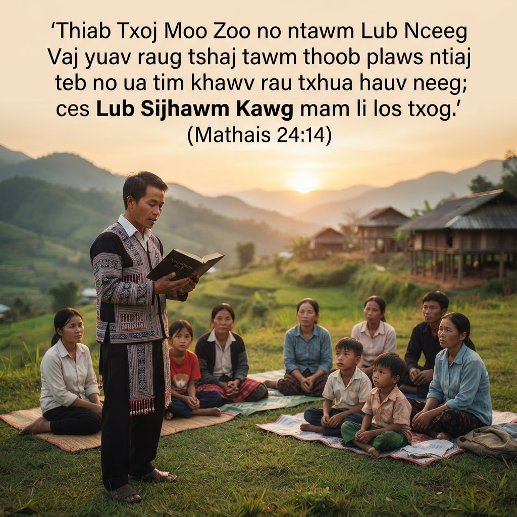 > Images for Lub Sijhawm Kawg

> Text: Thiab Txoj Moo ntawm Lub Nceeg Vaj no yuav raug tshaj team too plaws ntiajteb no UA Tim
khawv rau txhua Hauv neeg ; ces Lib Sijhawm Kawg mam li los txog. (Mathais 24:14)
> Size 9:16