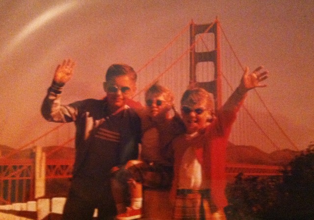 Original faded photograph