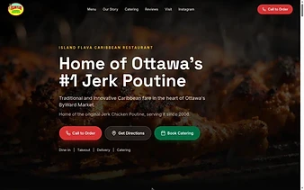 Island Flava website screenshot