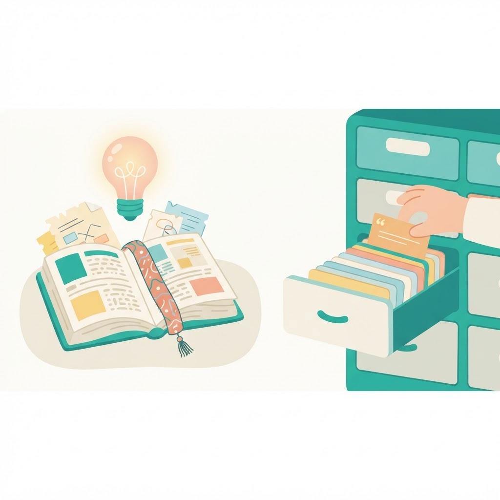 Evidence Library illustration