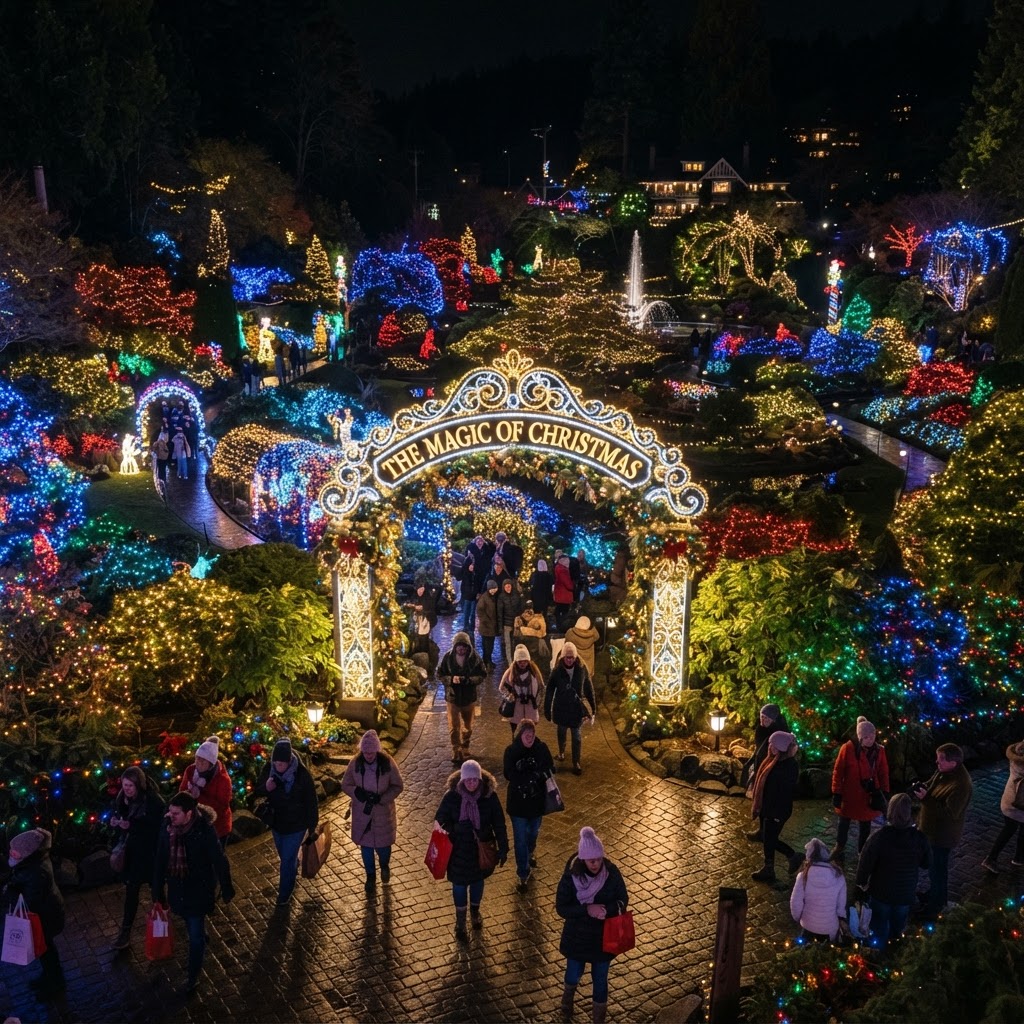 Sir Harold Hillier Gardens Christmas Lights