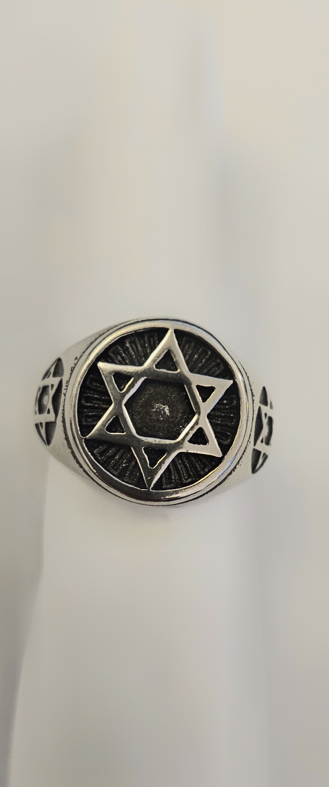 טבעת לגבר מגן דוד