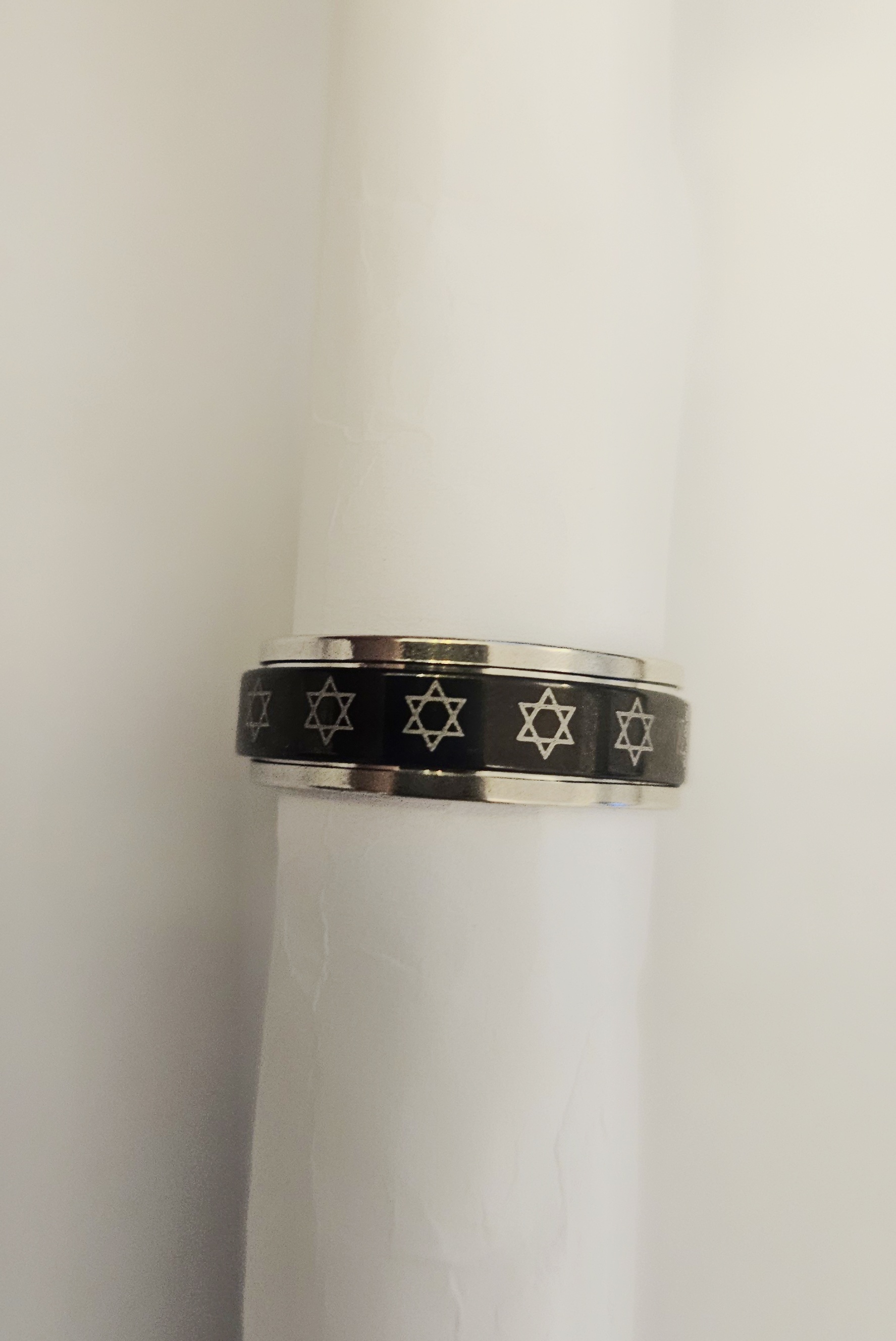 טבעת לגבר מגן דוד