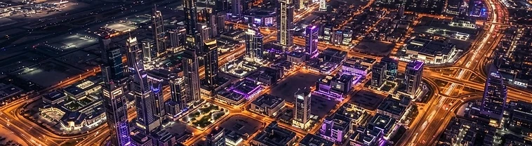 Dubai Free Zone map