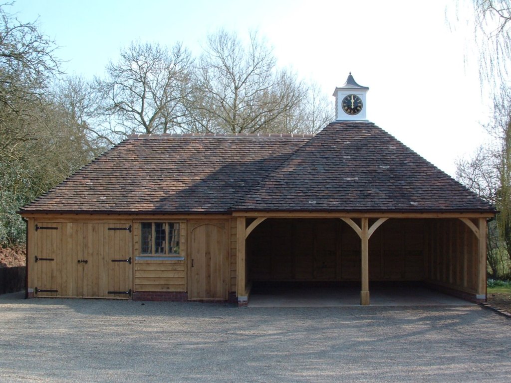 Two-Bay Garage with Workshop