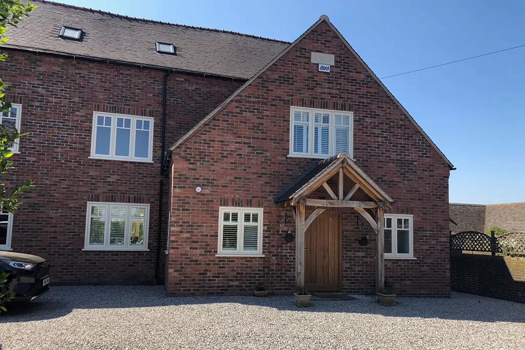 Oak Entrance Porch
