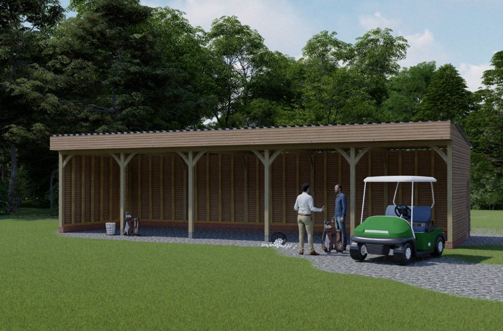 Driving Range Shelter