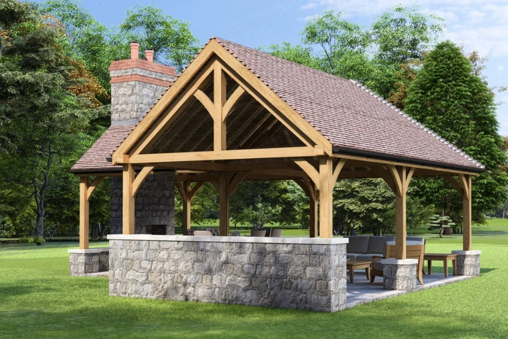 Outdoor Kitchen Pavilion