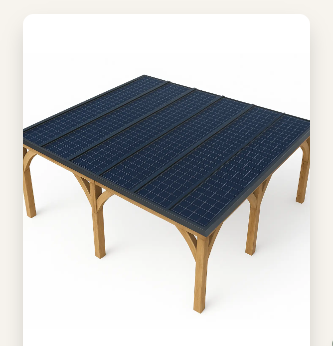 Heritage Solar carport