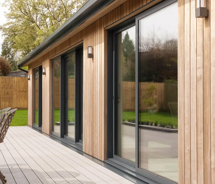 Patio sliding doors